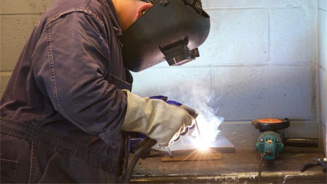 Apprentice welding