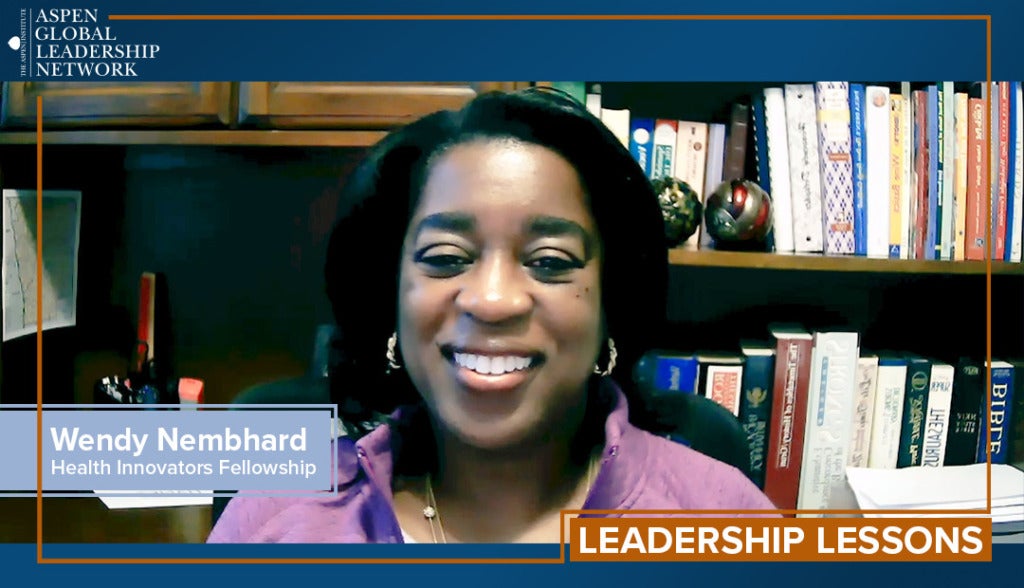 Leadership Lessons – a Video Series from the Aspen Global Leadership ...