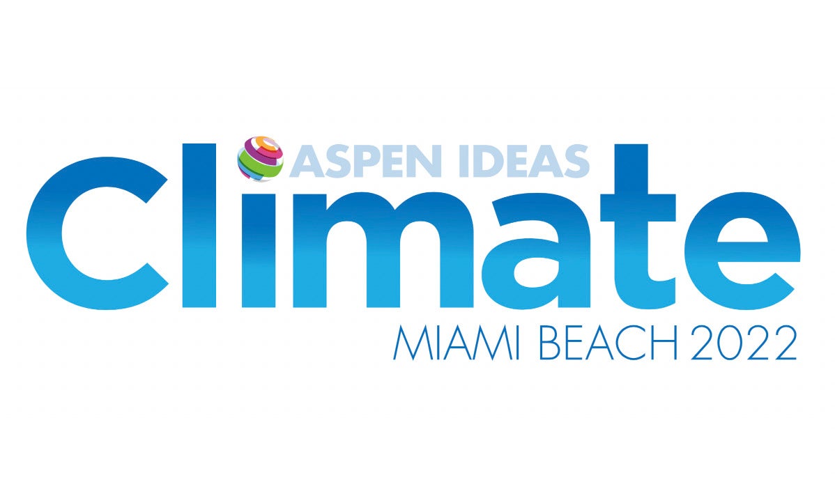 Aspen Institute & City of Miami Beach Announce ‘Aspen Ideas Climate