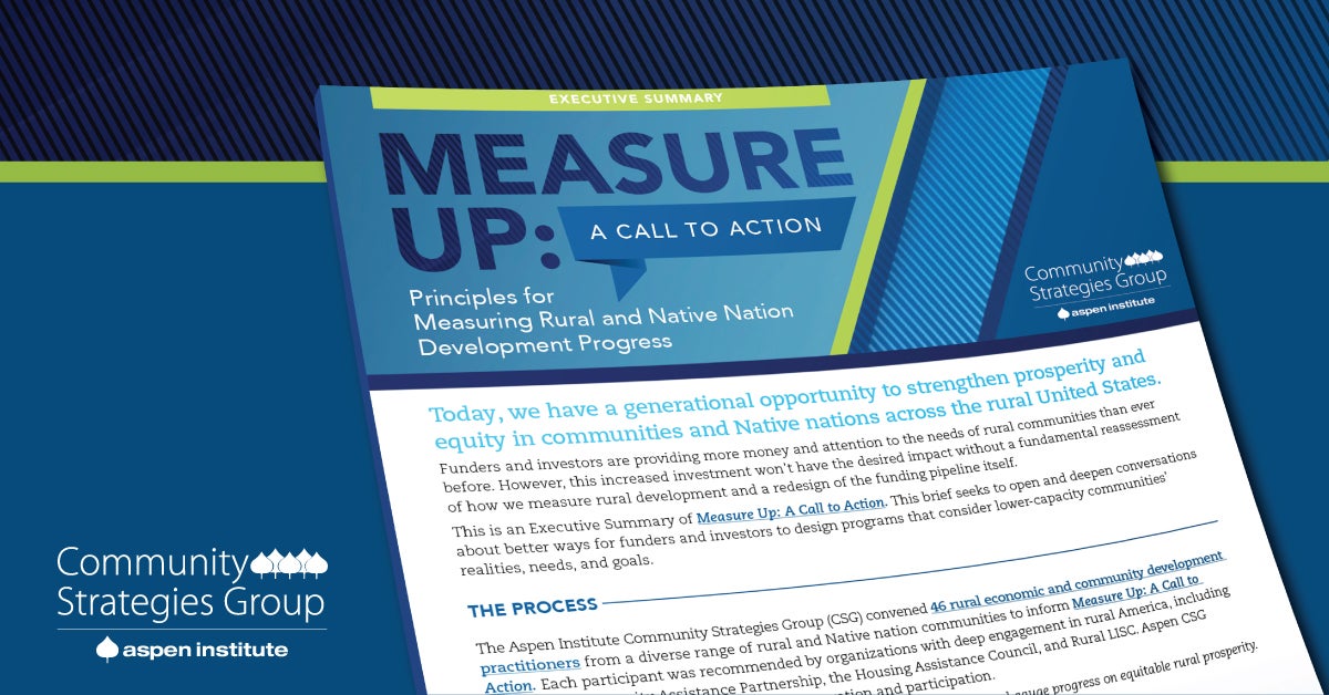 Measure Up: A Call to Action — Executive Summary