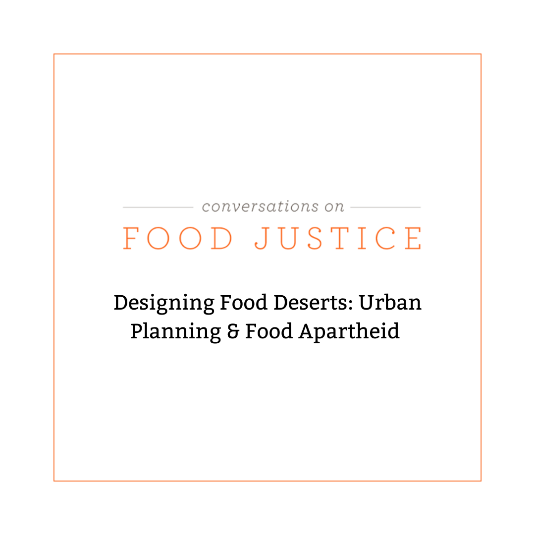 Designing Food Deserts