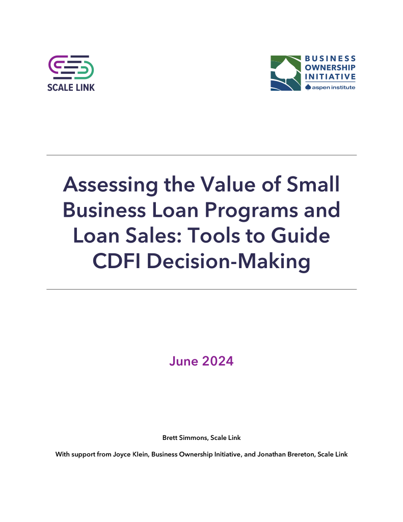 Tools to Guide CDFI Decision-Making