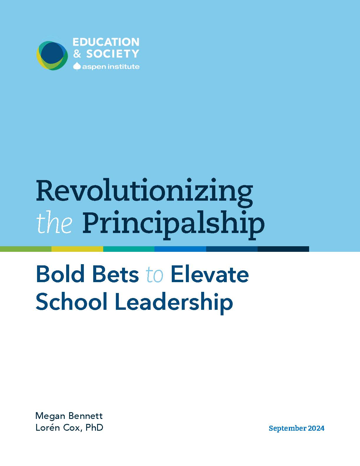 Revolutionizing the Principalship