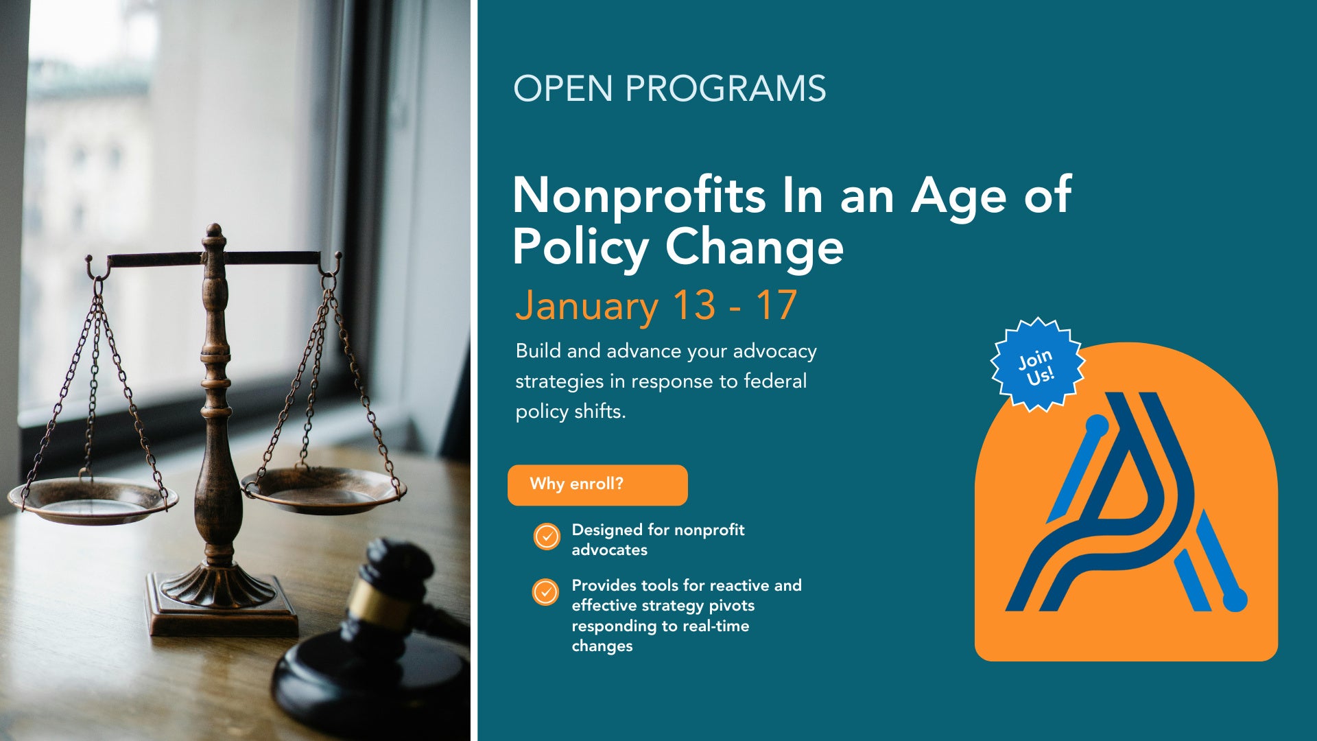 Nonprofits In an Age of Policy Change: Training Program