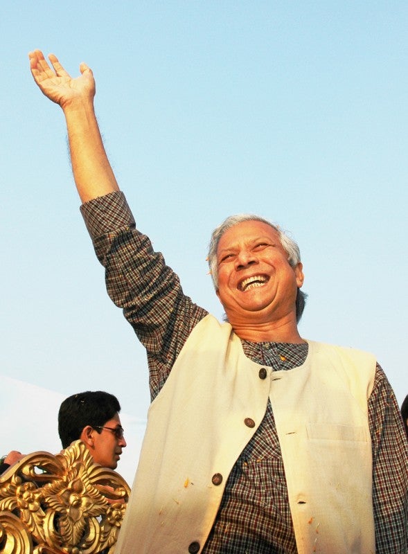 Aspen Global Health and Development welcomes Professor Yunus
