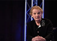 Madeleine Albright on Israeli-Palestinian Conflict, Unaccompanied Minors at US Border, and More